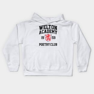 Welton Academy Poetry Club (Variant) Kids Hoodie